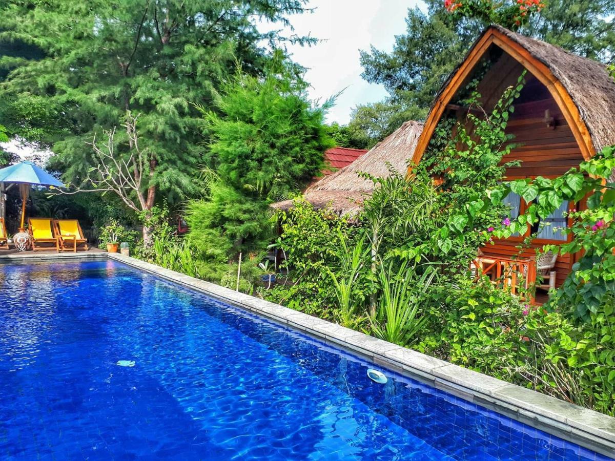 Damai Bungalows Гили-Эйр Экстерьер фото