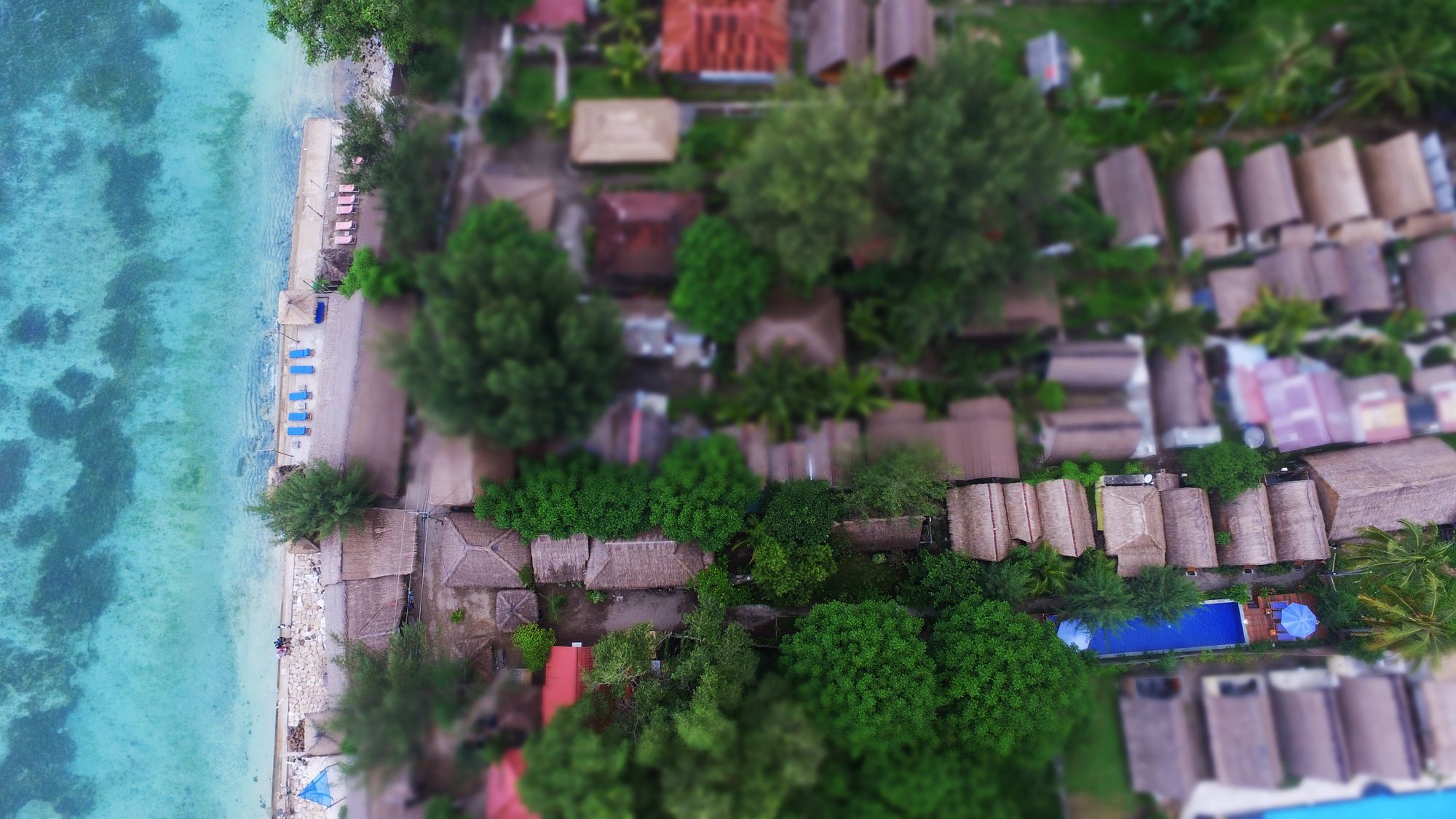 Damai Bungalows Гили-Эйр Экстерьер фото